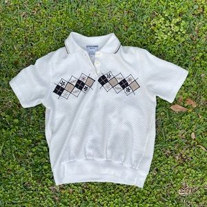 90s collard golf shirt